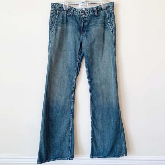 Habitual Denim - Habitual by Tory Burch Jeans Felix Made in USA Blue Bootcut Y2K 2000s Rare 31/12